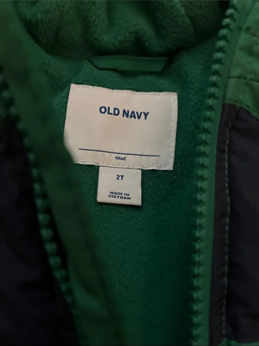 Old Navy cozy puffer